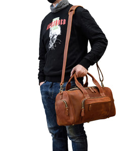 YAAGLE Men's Vintage Travel Bag & Gym Bag YG25633