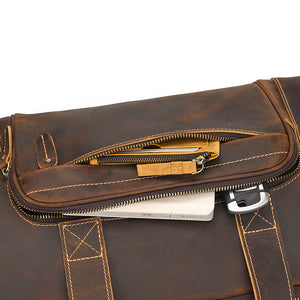 YAAGLE Men's Vintage Travel Bag & Gym Bag YG25633