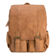 YAAGLE Men's Multi-pockets Crazy Horse Leather 17 inch Travel Backpack YG2010 - YAAGLE.com