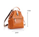 YAAGLE Women Tanned Leather Mini Travel Backpack Tote YGBR6078 - YAAGLE.com