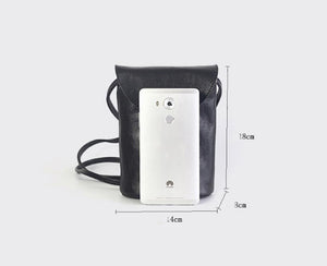 YAAGLE Girls' Portable Tanned Leather Mini Phone Bag YGG21866 - YAAGLE.com