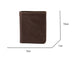 YAAGLE Classical Tanned Leather Purse Card Slots Soft Wallet YG85009 - YAAGLE.com