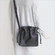YAAGLE Female Real Leather Drawstring Bucket Shoulder Bag YGG21868 - YAAGLE.com