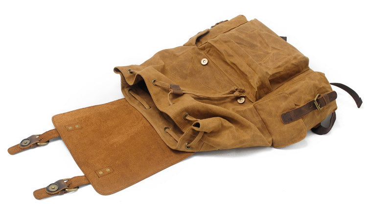 Thick canvas backpack hotsell