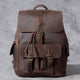 High Quality Genuine Leather Outdoor Backpack YG1112 - YAAGLE.com