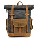 Waterproof canvas travel backpack computer bag large capacity outdoor KS6010 - YAAGLE.com