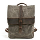 Retro wax canvas men's bag outdoor travel backpack waterproof sports student KS6006 - YAAGLE.com