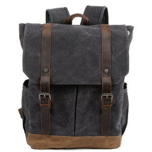 Vintage school bag men and women shoulder bag college KS6009 - YAAGLE.com
