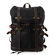 Canvas Men's Bag Casual Backpack Waterproof Outdoor Travel Student Bag KS6008 - YAAGLE.com