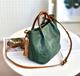 YAAGLE Women Classic Tanned Cowhide Bucket Handbag YG370 - YAAGLE.com