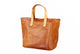 YAAGLE  Simple Style Women Tanned Leather Handbag Tote YG9671 - YAAGLE.com