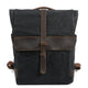Retro wax canvas men's bag outdoor travel backpack waterproof sports student KS6006 - YAAGLE.com