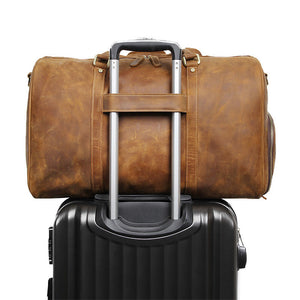 YAAGLE Men's Large Capacity Travel Bucket Handbag Tote YGX7077L - YAAGLE.com