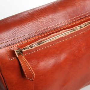 YAAGLE Fashion Men's Real Tanned Leather Business Briefcase YGBR5061 - YAAGLE.com