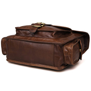 YAAGLE Male Multi-functional Genuine leather travel Backpack Satchel YG7283 - YAAGLE.com