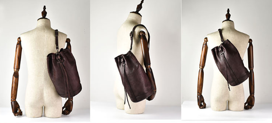 Bucket shoulder handbags on sale