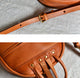YAAGLE Girls' Simple Real Leather Student Zipper Backpack YG209 - YAAGLE.com