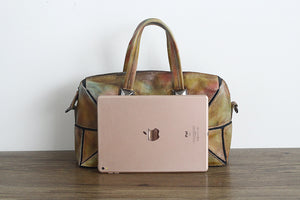 YAAGLE Women Vintage Mixed Color Patchwork Handbag YGCS936 - YAAGLE.com