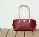 YAAGLE Women Personalized Tanned Leather Handbag Tote YGBR6018 - YAAGLE.com