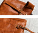 YAAGLE Men's Genuine Leather Leisure Briefcase Flap Handbag YG54 - YAAGLE.com