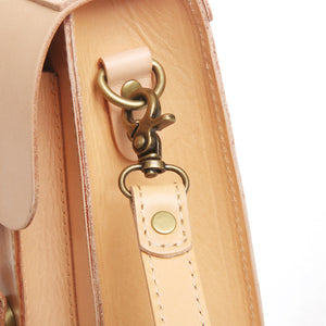 YAAGLE Women British Style Tanned Leather Cross Body Bag Tote YGBR6001 - YAAGLE.com