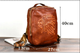 YAAGLE Mens' Unique Large Capacity Tanned Leather Travel Business Backpack YG8616 - YAAGLE.com