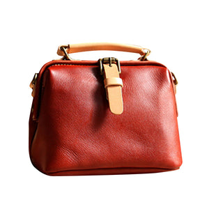 YAAGLE Women Real Leather Handmade Shoulder Bags Tote YGBR6003 - YAAGLE.com