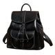 YAAGLE Women Wax Leather Drawstring Backpack YG9912D - YAAGLE.com
