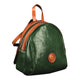 YAAGLE Girls' Tanned Leather Contrast Color Mini Zipper Backpack YGM8207 - YAAGLE.com