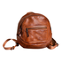 YAAGLE Girls' Casual Genuine Leather Mini Zipper Backpack YG9082