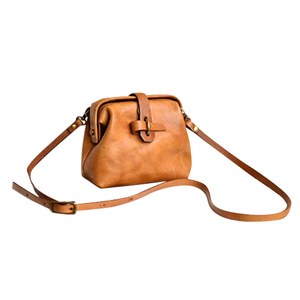 YAAGLE Women Vintage Vegetable Soft Tanned Leather Shoulder Bags YG291 - YAAGLE.com