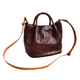 YAAGLE Women Classic Tanned Cowhide Bucket Handbag YG370 - YAAGLE.com