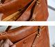 YAAGLE Men's Genuine Leather Leisure Briefcase Flap Handbag YG54 - YAAGLE.com