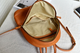 YAAGLE Girls' Simple Real Leather Student Zipper Backpack YG209 - YAAGLE.com