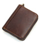 RFID Wallet for Men Genuine Leather Purse Mini Card Holder - YAAGLE.com