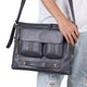 YAAGLE Mens  3-in-1 Leather Messenger Bag /Crossbody Bag /Briefcase Case /Vintage Genuine Leather College Backpack YG6388 - YAAGLE.com