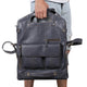 YAAGLE Mens  3-in-1 Leather Messenger Bag /Crossbody Bag /Briefcase Case /Vintage Genuine Leather College Backpack YG6388 - YAAGLE.com