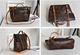 YAAGLE Women Vintage Tanned Leather Messenger Flap Handbag YG297 (big) - YAAGLE.com
