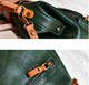 YAAGLE Lady Girls' Personalized Real Leather Sling Backpack YG00306 - YAAGLE.com