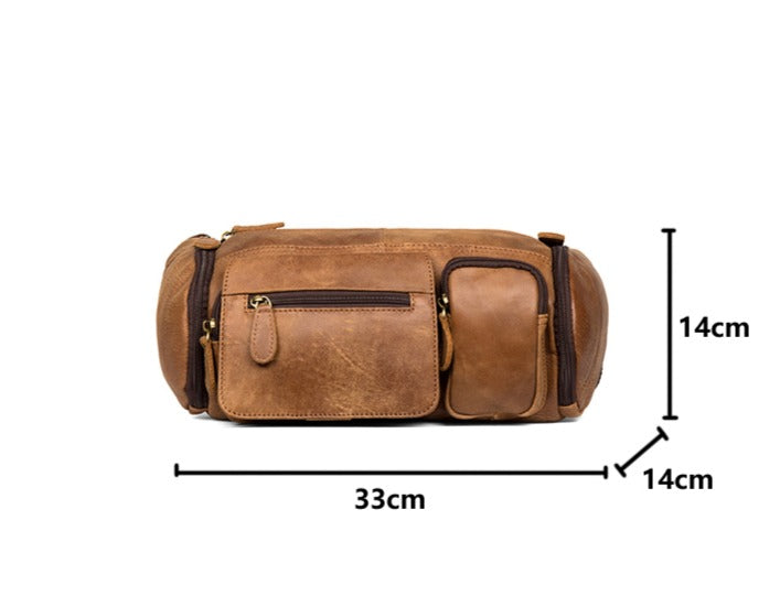 Men's Belt Bags, Canvas & Leather Belt Bags