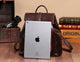 YAAGLE Women Wax Leather Drawstring Backpack YG9912D - YAAGLE.com