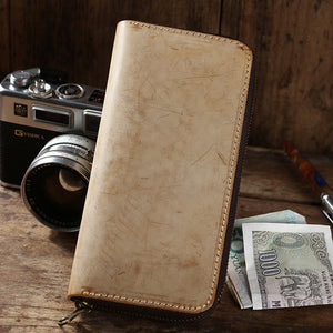 Hand-Tanned Leather Wallet YG003 - YAAGLE.com