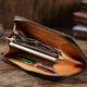 Hand-Tanned Leather Wallet YG003 - YAAGLE.com