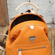 YAAGLE Women Tanned Leather Mini Travel Backpack Tote YGBR6078 - YAAGLE.com