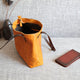 YAAGLE Brief Women Real Leather Contrast Color Handbag Tote YGBR6002 - YAAGLE.com