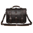 YAAGLE Men's Vintage Multi-functional Tanned Leather Hand briefcase Sling Backpack YG7072R