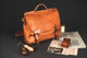 YAAGLE Women All-matching Real Leather Flap Handbag YGM122 - YAAGLE.com