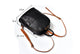 YAAGLE Girls' Simple Real Leather Student Zipper Backpack YG209 - YAAGLE.com