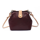 YAAGLE Women Vintage Tanned Leather magnetic button Shoulder Bags YG91 - YAAGLE.com