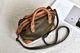YAAGLE Women Soft Real Leather Contrast Color Top-Handle Shell Bag YG1781020 - YAAGLE.com